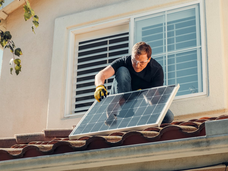 Support for solar panels